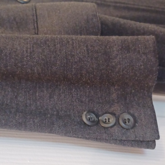 *VTG Will Smith Dark Grey Stretch Coat sz 10 - Picture 5 of 12